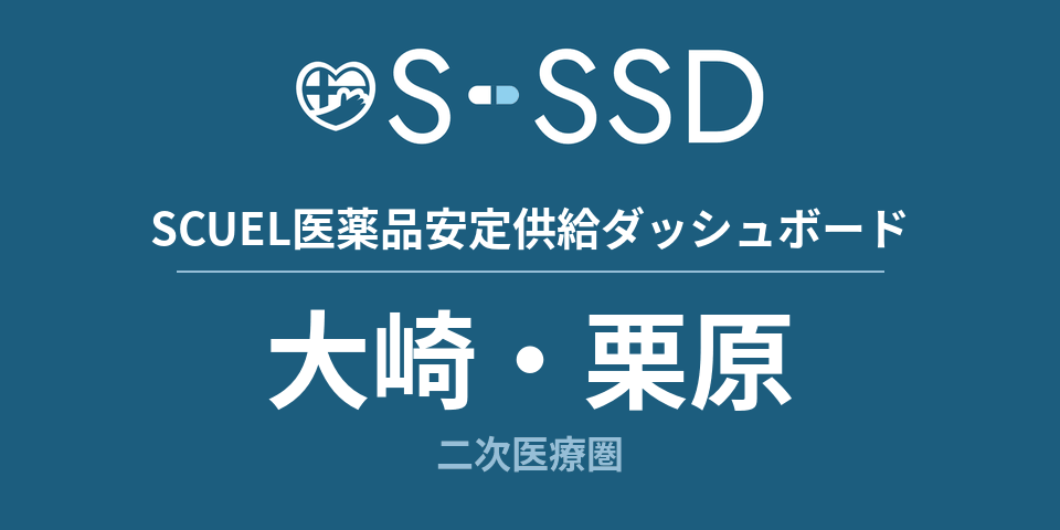 大崎・栗原二次医療圏の医療・医薬品データ｜SCUEL医薬品安定供給ダッシュボード