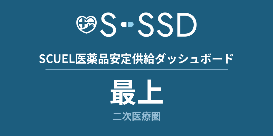 最上二次医療圏の医療・医薬品データ｜SCUEL医薬品安定供給ダッシュボード