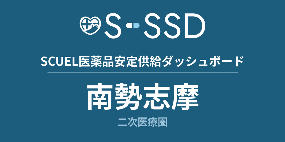 南勢志摩二次医療圏の医療・医薬品データ｜SCUEL医薬品安定供給ダッシュボード