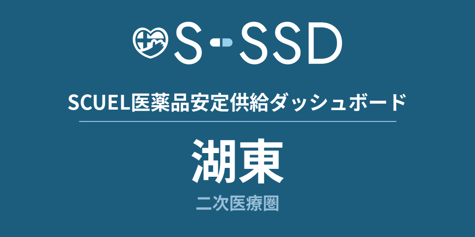 湖東二次医療圏の医療・医薬品データ｜SCUEL医薬品安定供給ダッシュボード