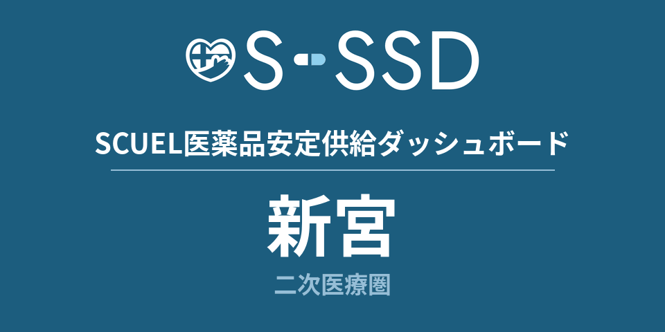 新宮二次医療圏の医療・医薬品データ｜SCUEL医薬品安定供給ダッシュボード
