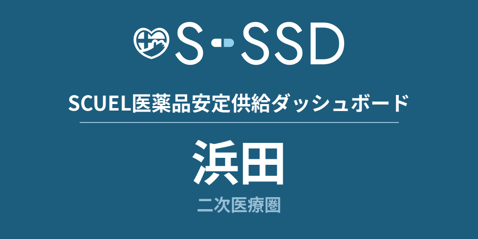 浜田二次医療圏の医療・医薬品データ｜SCUEL医薬品安定供給ダッシュボード