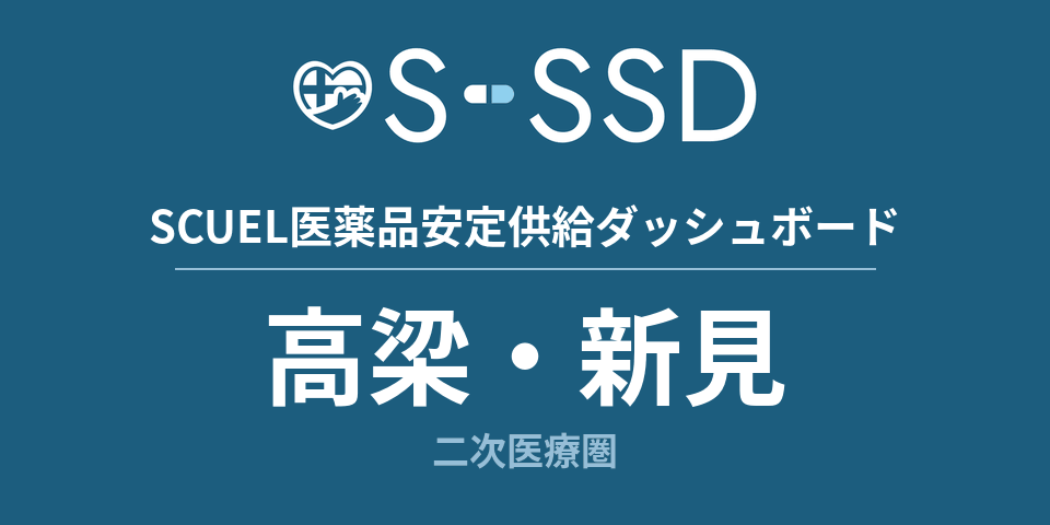 高梁・新見二次医療圏の医療・医薬品データ｜SCUEL医薬品安定供給ダッシュボード
