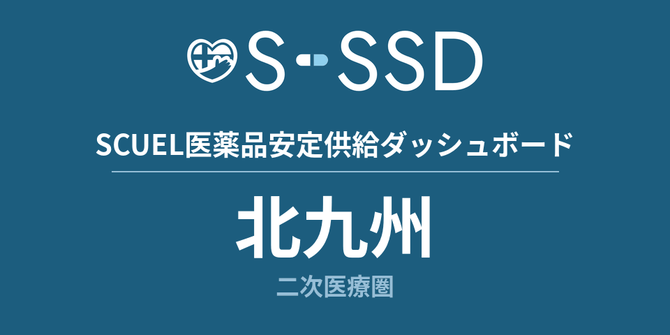 北九州二次医療圏の医療・医薬品データ｜SCUEL医薬品安定供給ダッシュボード