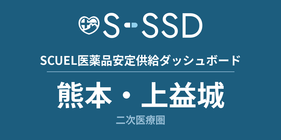熊本・上益城二次医療圏の医療・医薬品データ｜SCUEL医薬品安定供給ダッシュボード