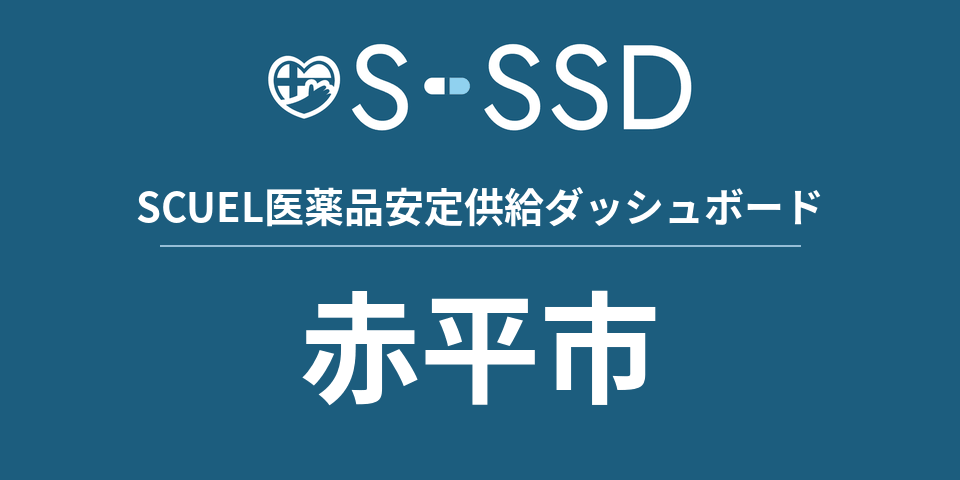 赤平市の医療・医薬品データ｜SCUEL医薬品安定供給ダッシュボード
