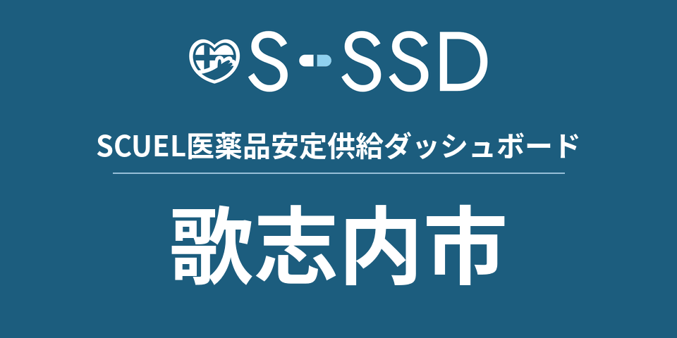 歌志内市の医療・医薬品データ｜SCUEL医薬品安定供給ダッシュボード
