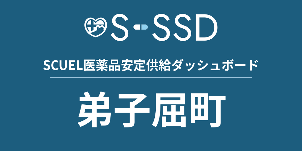 弟子屈町の医療・医薬品データ｜SCUEL医薬品安定供給ダッシュボード