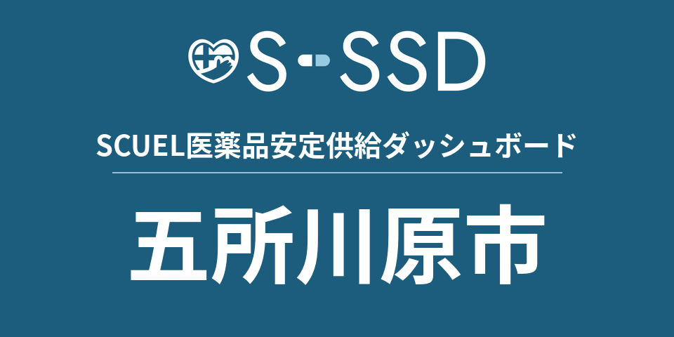 五所川原市の医療・医薬品データ｜SCUEL医薬品安定供給ダッシュボード