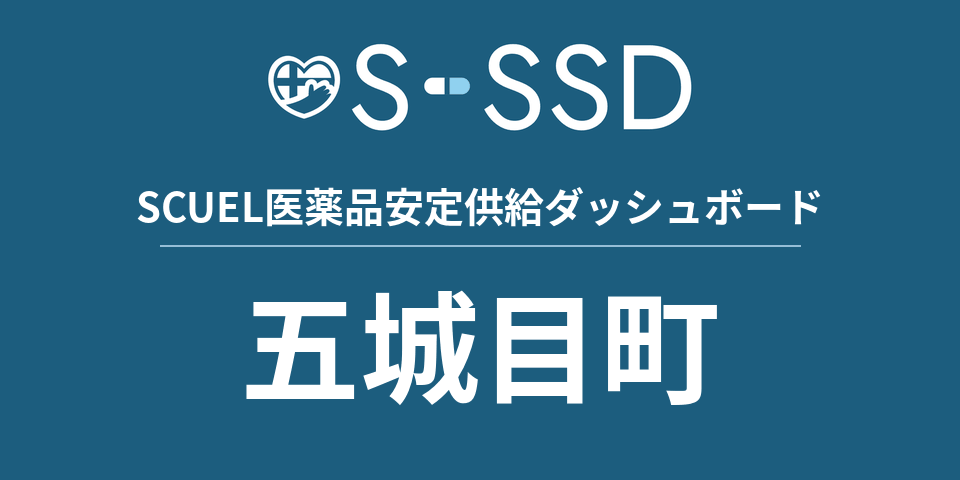 五城目町の医療・医薬品データ｜SCUEL医薬品安定供給ダッシュボード