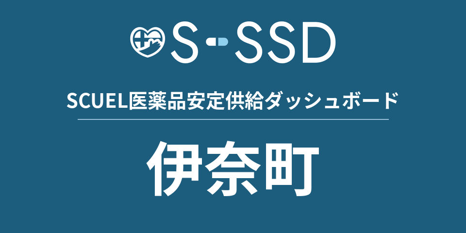 伊奈町の医療・医薬品データ｜SCUEL医薬品安定供給ダッシュボード