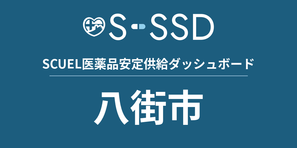 八街市の医療・医薬品データ｜SCUEL医薬品安定供給ダッシュボード