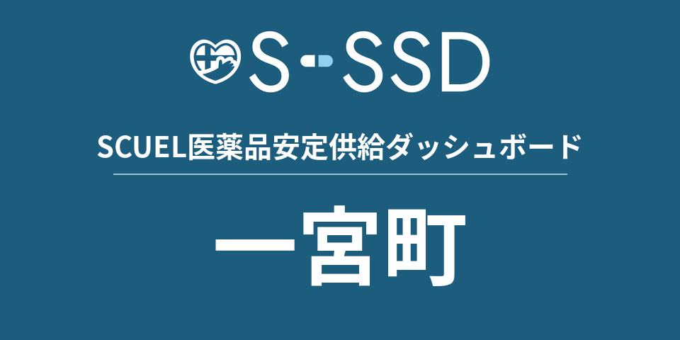 一宮町の医療・医薬品データ｜SCUEL医薬品安定供給ダッシュボード
