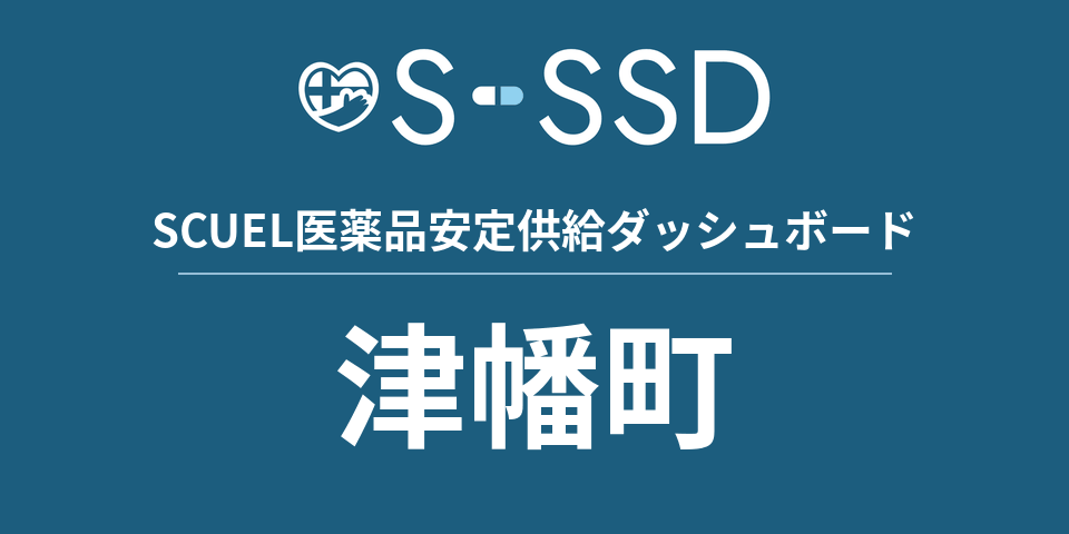津幡町の医療・医薬品データ｜SCUEL医薬品安定供給ダッシュボード