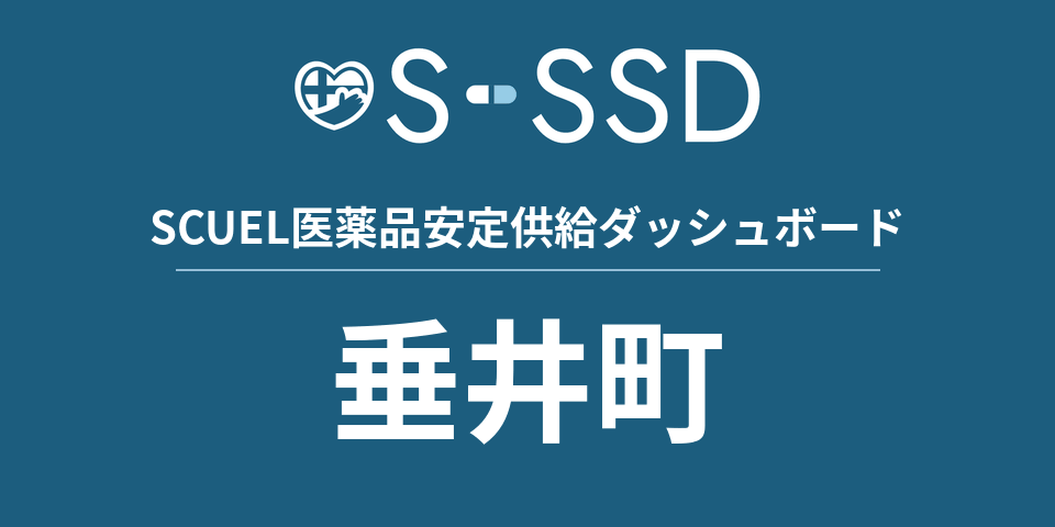 垂井町の医療・医薬品データ｜SCUEL医薬品安定供給ダッシュボード