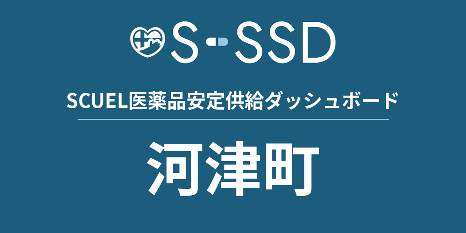 河津町の医療・医薬品データ｜SCUEL医薬品安定供給ダッシュボード