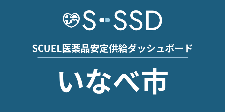いなべ市の医療・医薬品データ｜SCUEL医薬品安定供給ダッシュボード