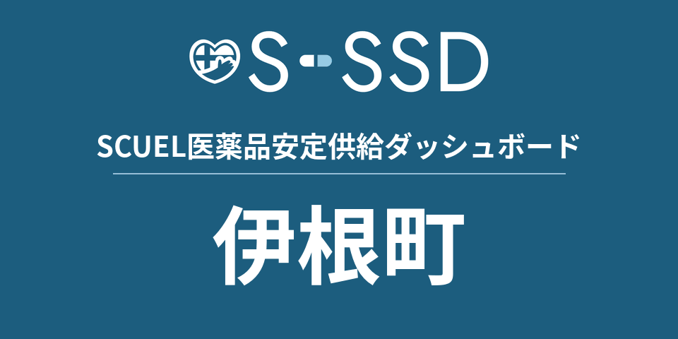 伊根町の医療・医薬品データ｜SCUEL医薬品安定供給ダッシュボード