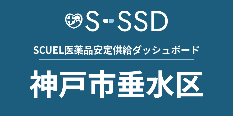 神戸市垂水区の医療・医薬品データ｜SCUEL医薬品安定供給ダッシュボード