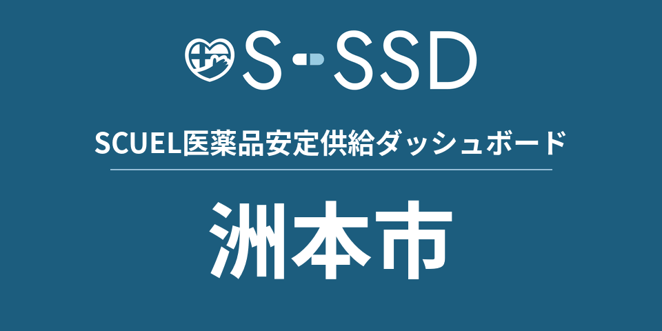 洲本市の医療・医薬品データ｜SCUEL医薬品安定供給ダッシュボード