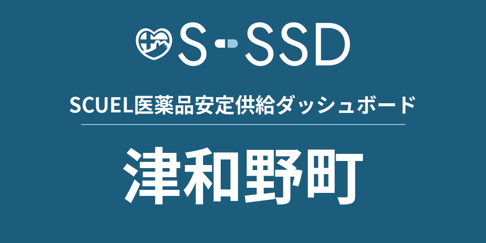 津和野町の医療・医薬品データ｜SCUEL医薬品安定供給ダッシュボード