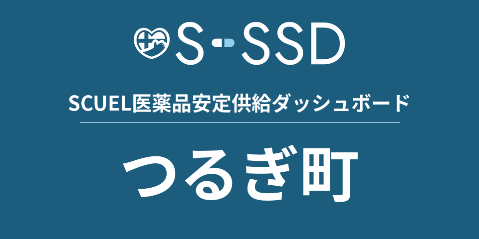 つるぎ町の医療・医薬品データ｜SCUEL医薬品安定供給ダッシュボード