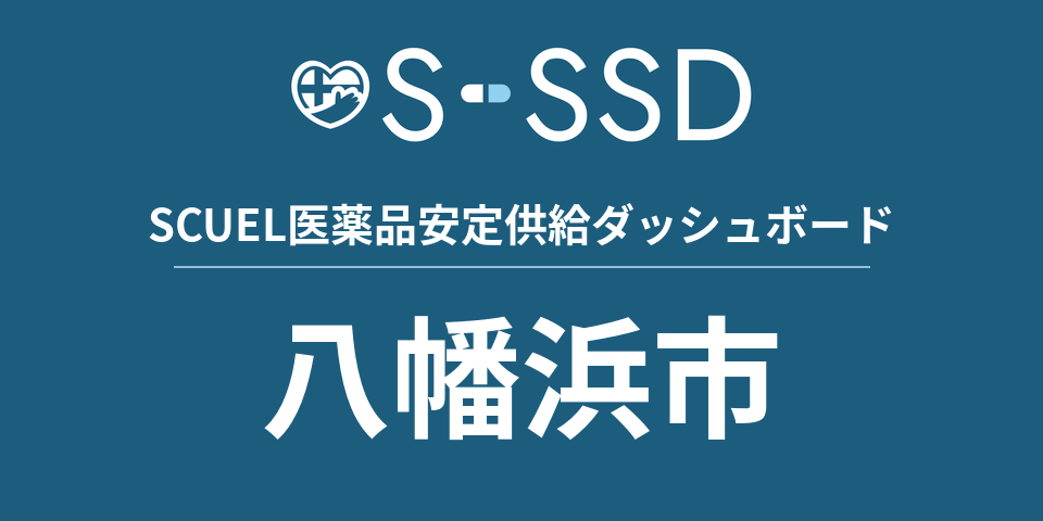 八幡浜市の医療・医薬品データ｜SCUEL医薬品安定供給ダッシュボード