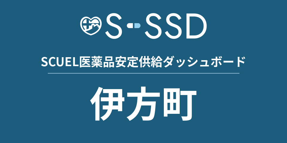 伊方町の医療・医薬品データ｜SCUEL医薬品安定供給ダッシュボード