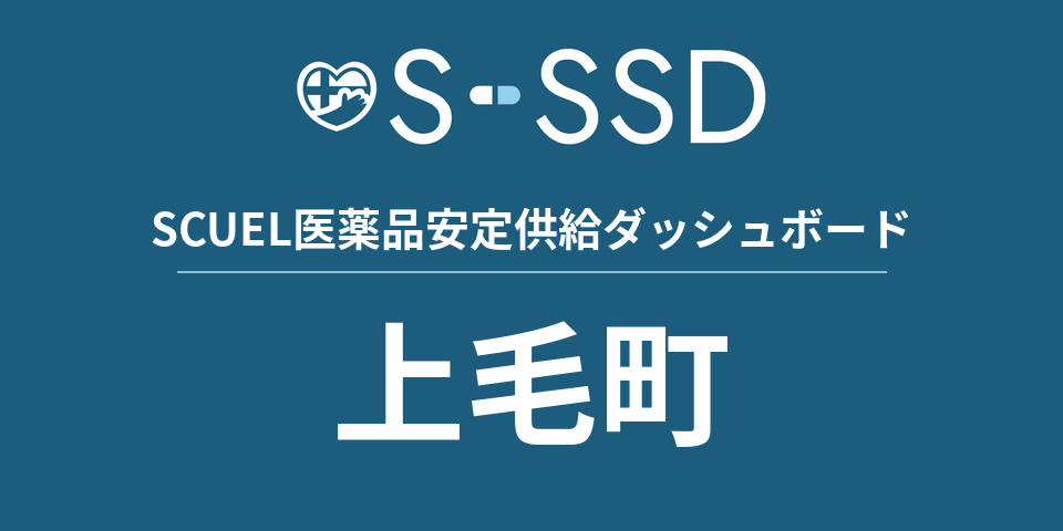 上毛町の医療・医薬品データ｜SCUEL医薬品安定供給ダッシュボード