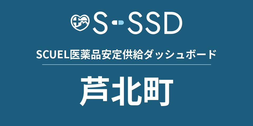 芦北町の医療・医薬品データ｜SCUEL医薬品安定供給ダッシュボード