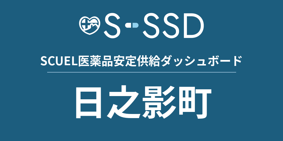 日之影町の医療・医薬品データ｜SCUEL医薬品安定供給ダッシュボード