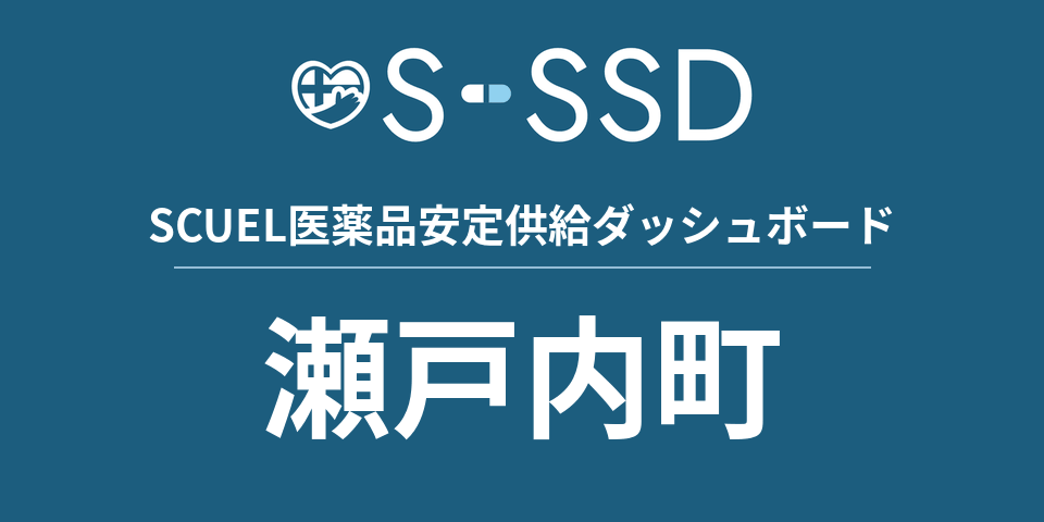 瀬戸内町の医療・医薬品データ｜SCUEL医薬品安定供給ダッシュボード