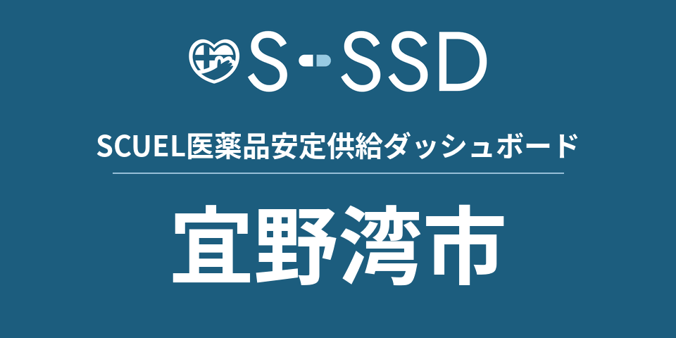 宜野湾市の医療・医薬品データ｜SCUEL医薬品安定供給ダッシュボード