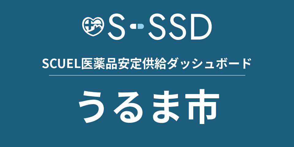 うるま市の医療・医薬品データ｜SCUEL医薬品安定供給ダッシュボード