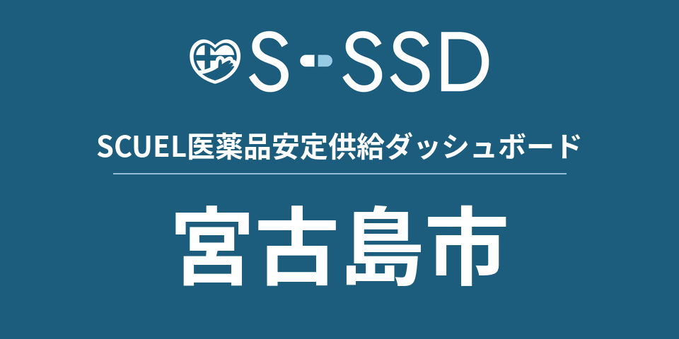 宮古島市の医療・医薬品データ｜SCUEL医薬品安定供給ダッシュボード