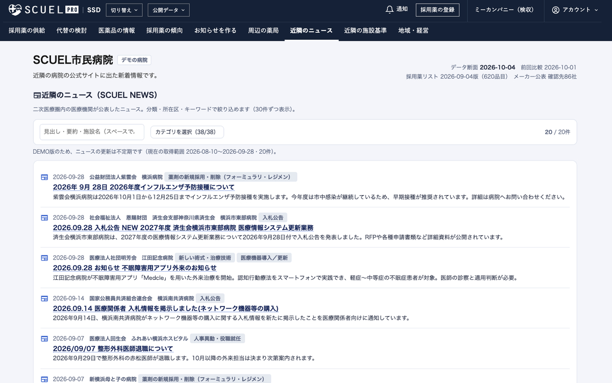 近隣のニュース